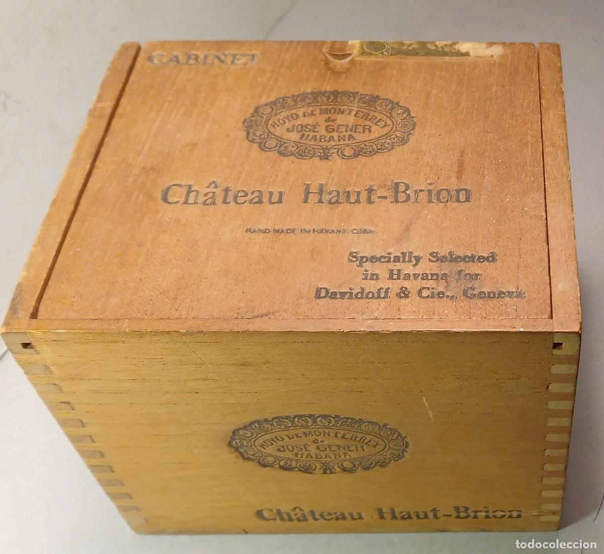 Cigar Boxes: CAJA PUROS ANTIGUA DE COLECCI&Oacute;N, VACIA. PRECINTO LEY 1912, ENV&Iacute;O CERTIFICADO 6,50 &euro;