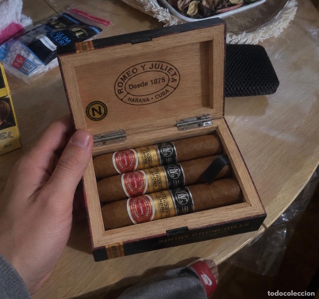 Cajas de puros: Short Churchill puros habanos
