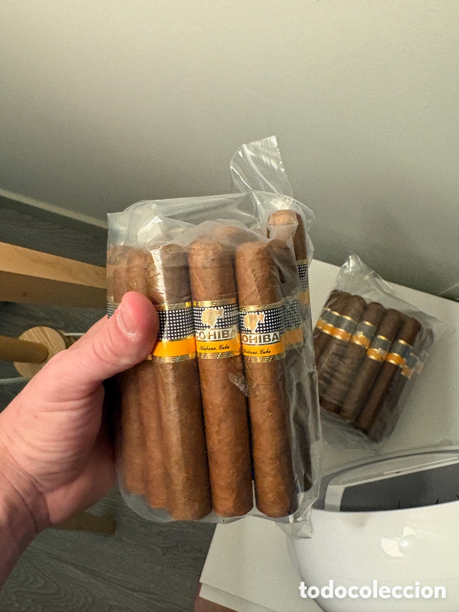 Cajas de puros: Mazo de habanos Cohiba Robusto
