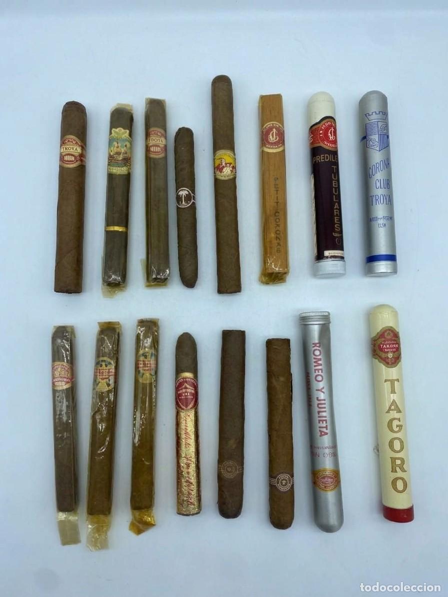 Cajas de puros: Lote Puros Habanos variados