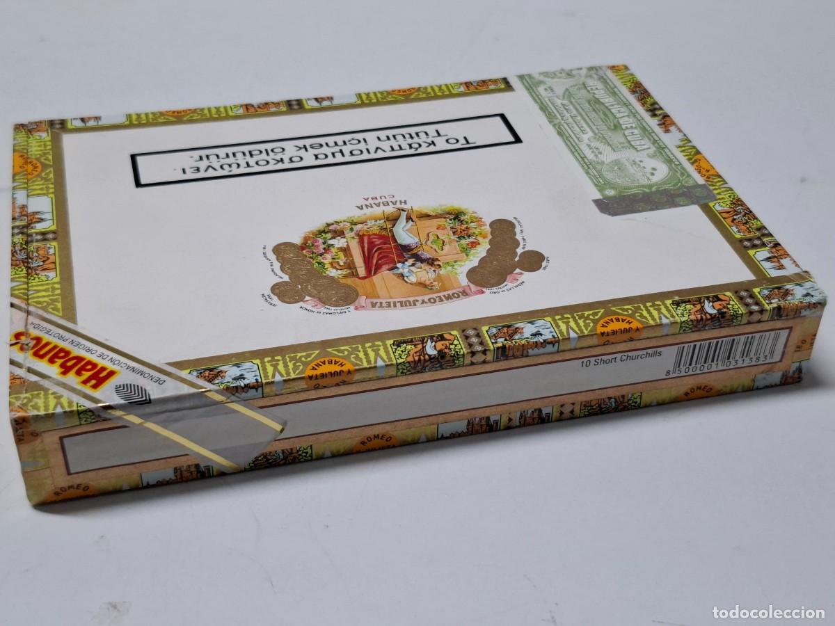 Caixas de Charutos: CAJA DE PUROS MADERA - ROMEO Y JULIETA - 21X14.X3.CM - VACIA