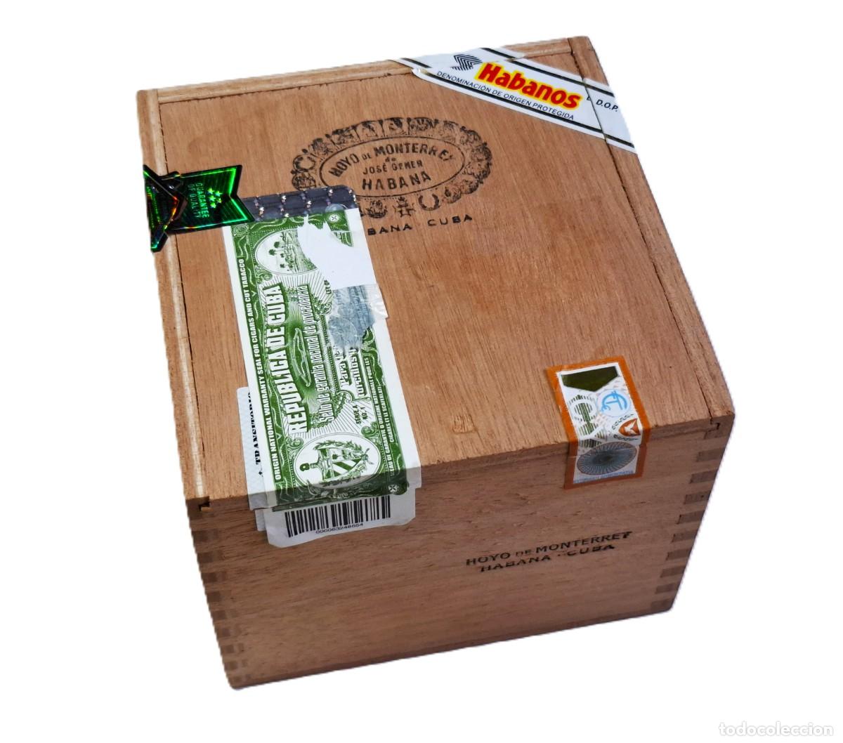 Cajas de puros: CAJA DE PUROS MADERA - PERDOMO - 13.5X14.5X10.5 CM - VACIA