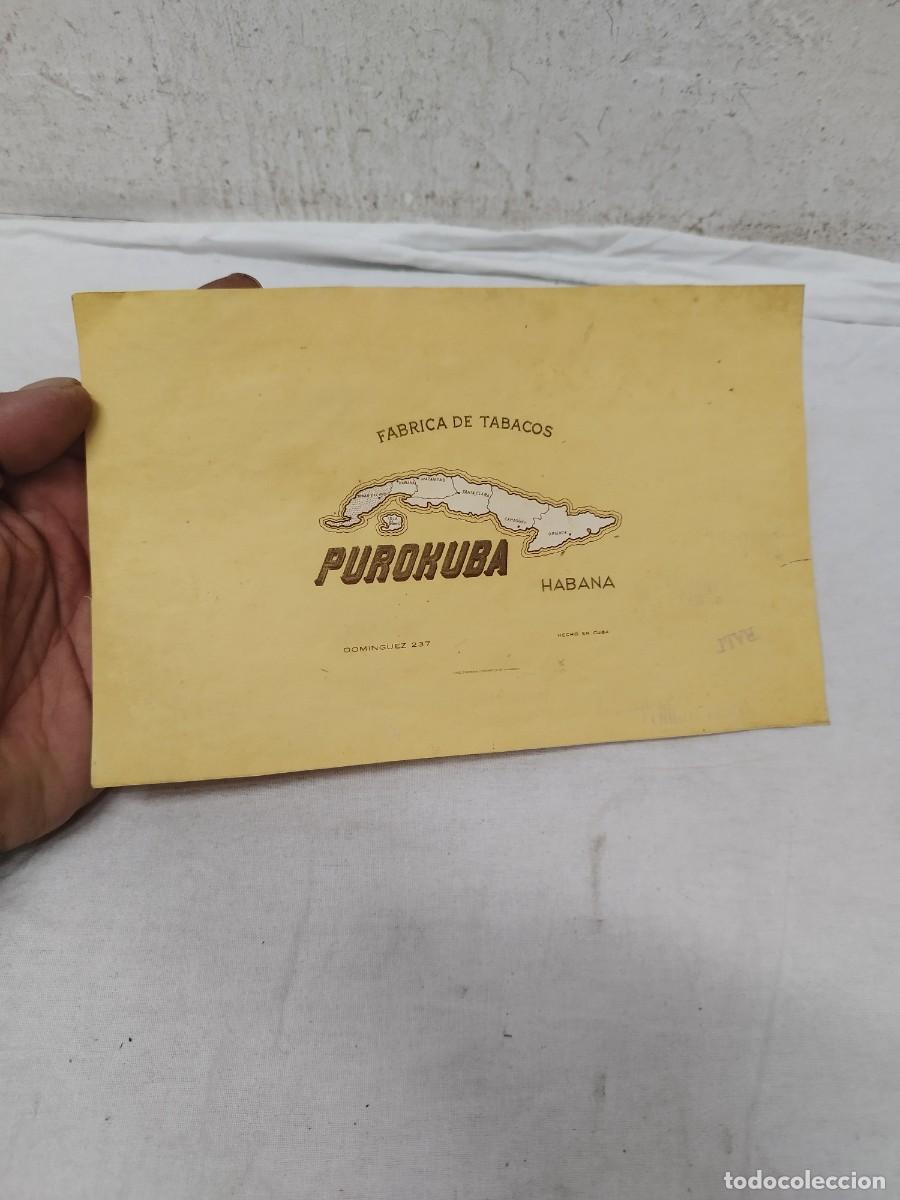 Caixas de Charutos: Antigua Etiqueta de puros, Cuba Havana. Purokuba.