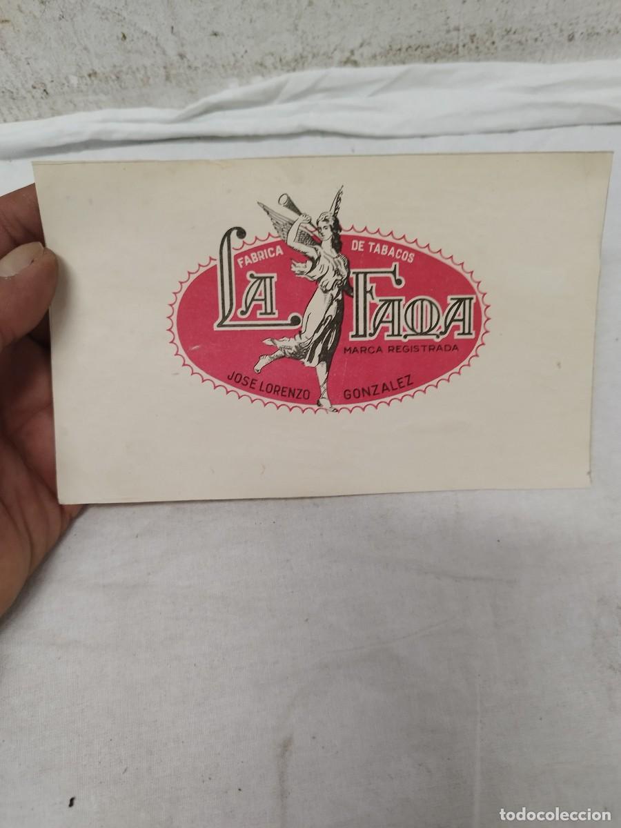 Cajas de puros: &bull; Vitola / Habilitaci&oacute;n de Tabacos Antigua - La Fama Canarias.