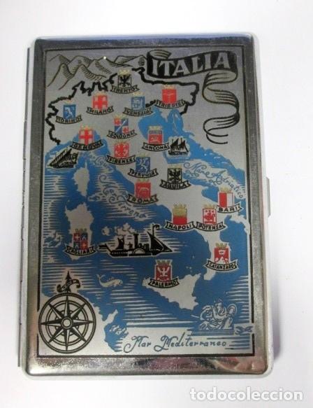 Cajas de puros: Scatola - scatoletta&nbsp; ITALIA scatole porta cartine per sigarette anni 20 cm.