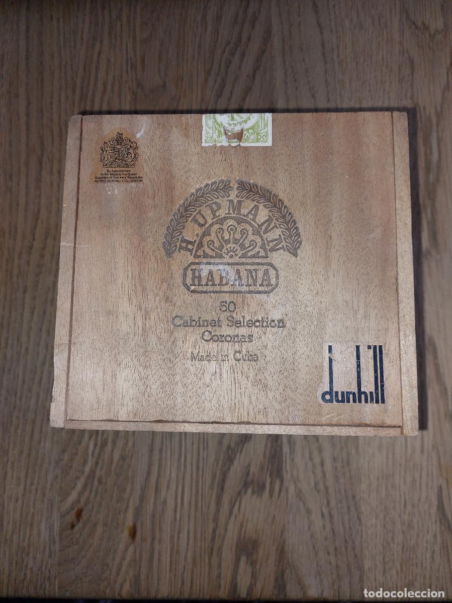 Cajas de puros: caja antigua Dunhill H Upmann sin tabacos perfecto estado