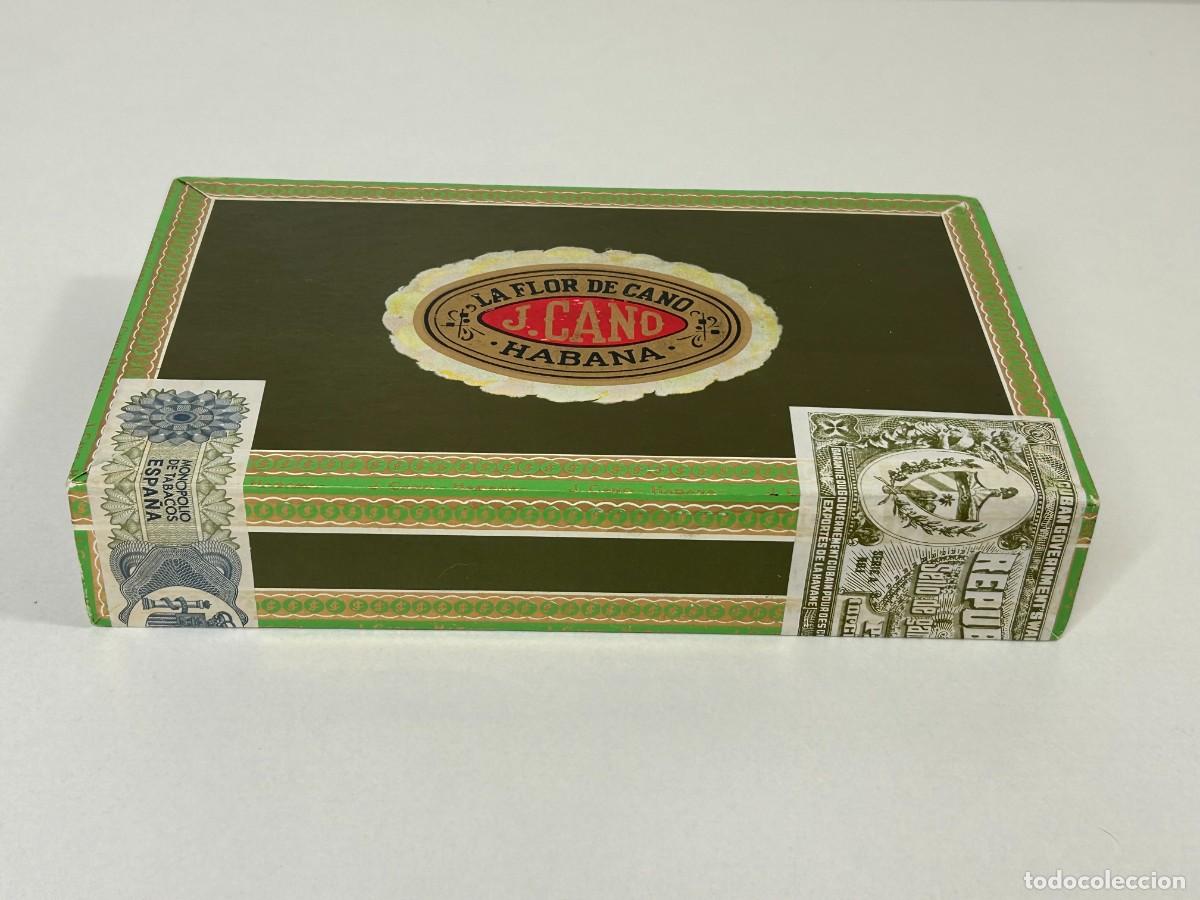 Cajas de puros: CAJA PUROS SIN ABRIR PRECINTADA LA FLOR DE CANO 25 PETITS CORONAS HABANA CUBA