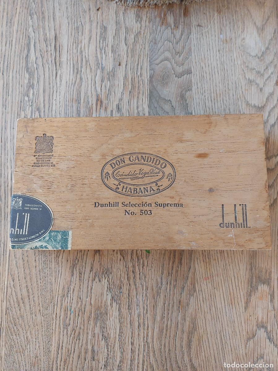 Cajas de puros: caja antigua original Dunhill Don Candido seleccion suprema No.503 muy buen estado