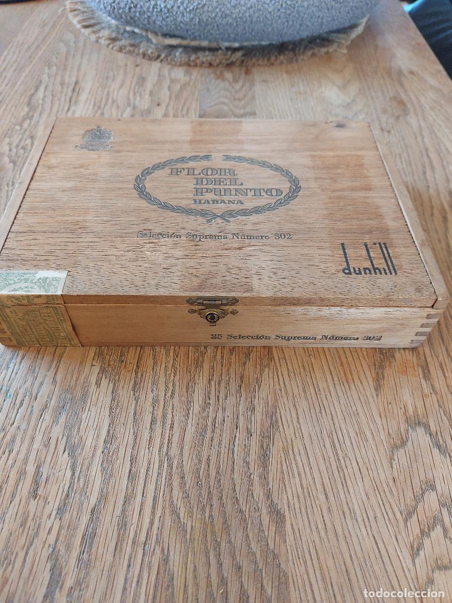 Cajas de puros: caja antigua original DUNHILL FLOR DEL PUNTO seleccion suprema No. 502 muy buen estado