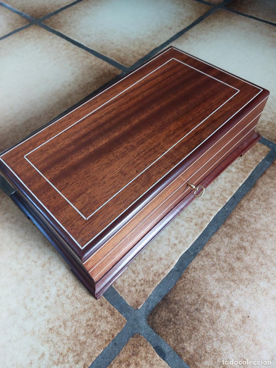 Cajas de puros: caja antigua de tabaco Montecristo &rdquo;B&rdquo; Humidor buen estado sin tabacos
