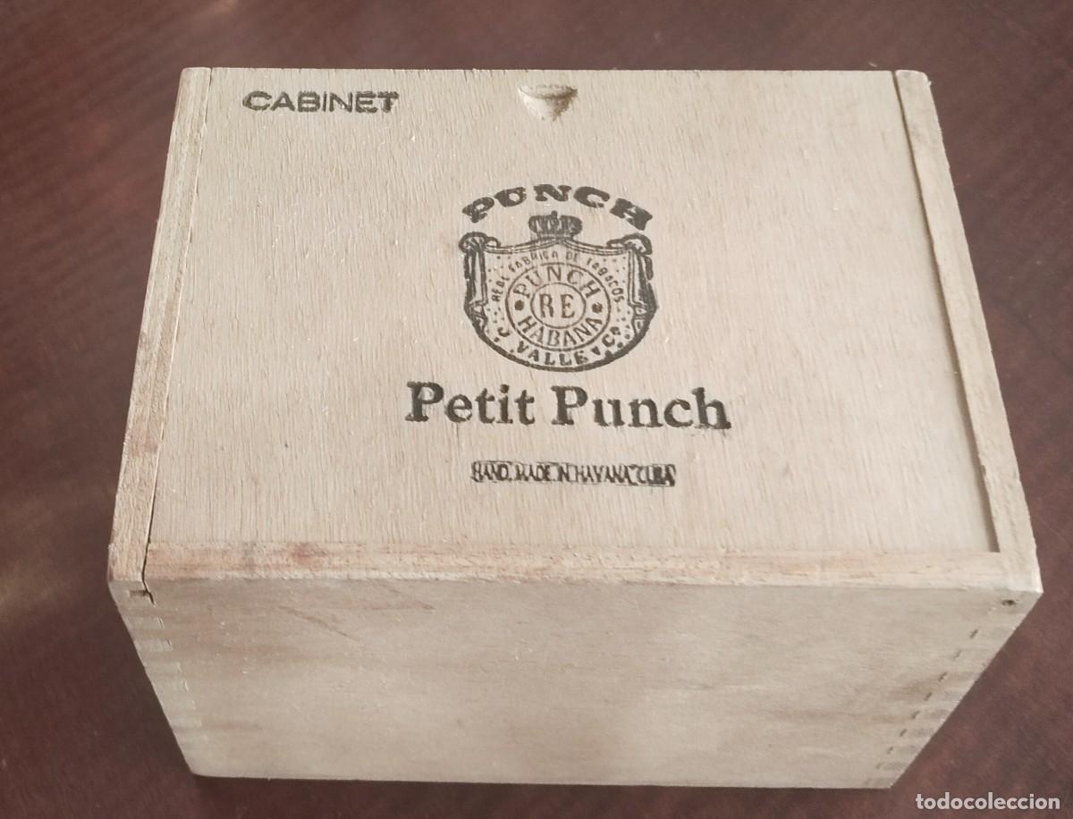 Zigarrenkisten: Caja vac&iacute;a de puros Cabinet &rdquo;Petit Punch 50&rdquo;. Hand Made in Havana. Cuba