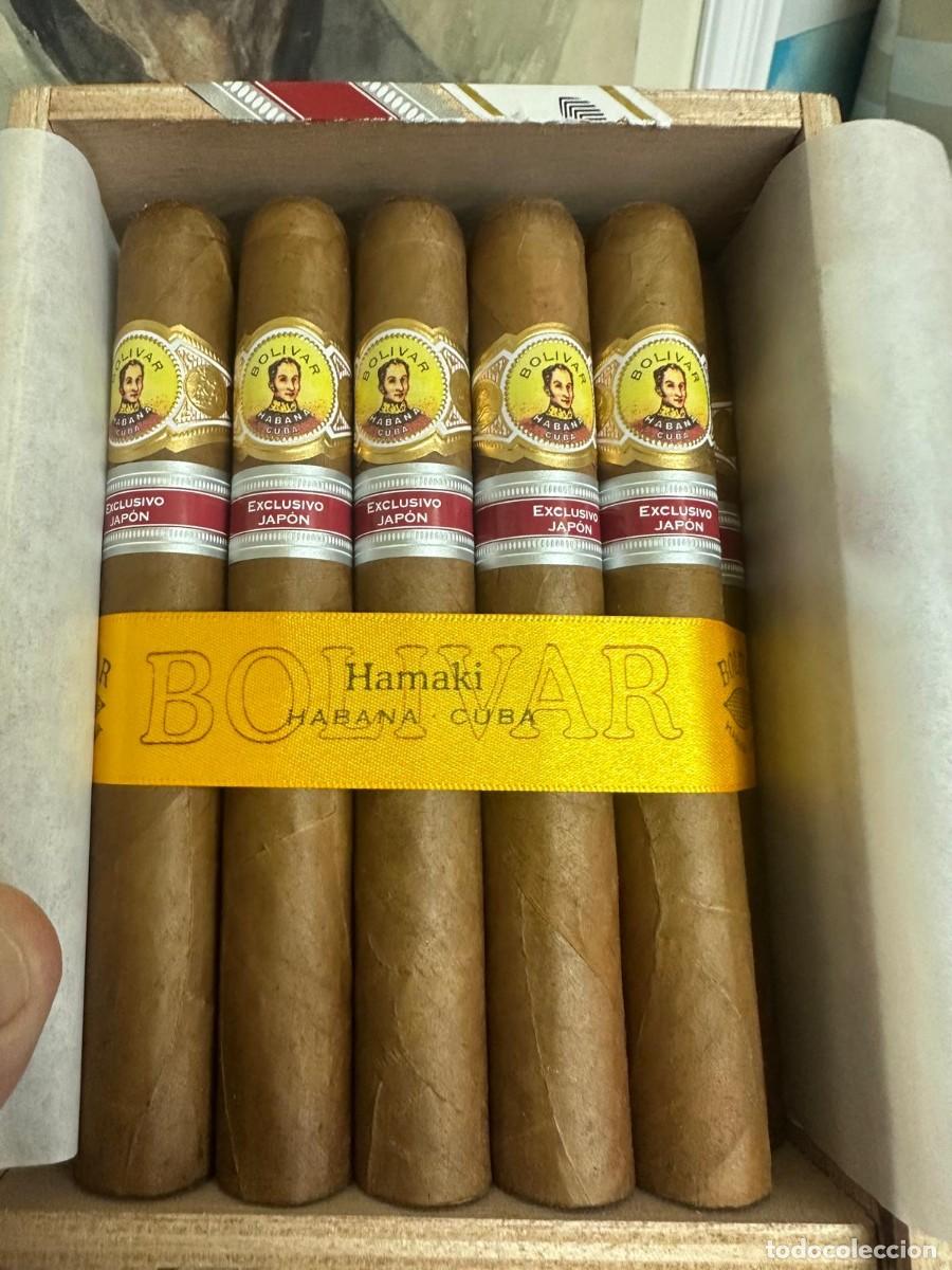 Cajas de puros: Caja de puros Habanos Bolivar Hamaki (exclusivo mercado japones)