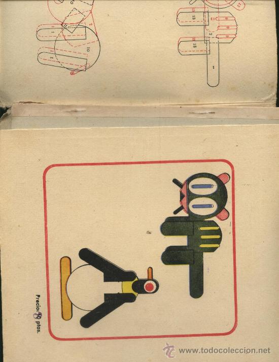 Coleccionismo recortables: CONSTRUYE EL MU&Ntilde;ECO RECORTABLE - Foto 2