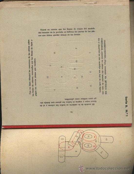 Coleccionismo recortables: CONSTRUYE EL MU&Ntilde;ECO RECORTABLE - Foto 3