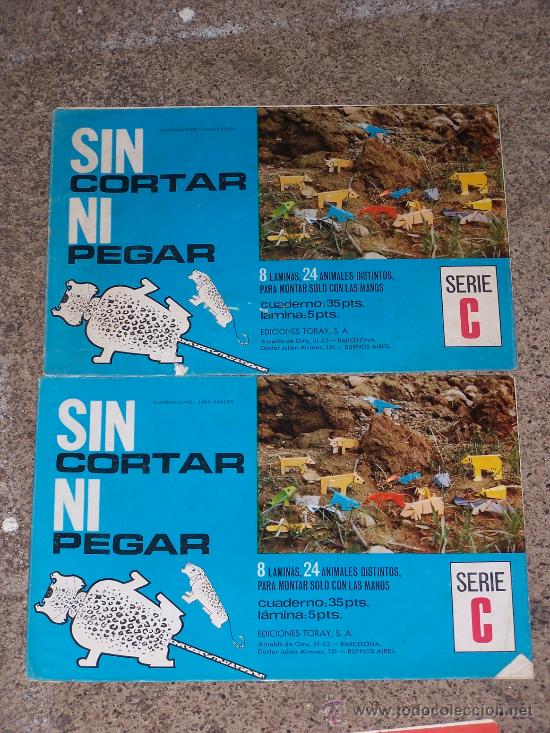 Coleccionismo recortables: Ediciones Toray s.a., once laminas - Foto 1