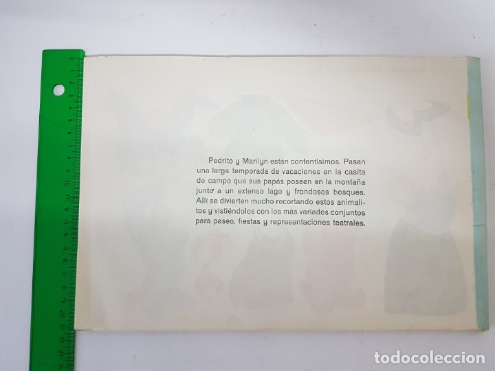 Coleccionismo Recortables: LIBRETA ANIMALITOS RECORTABLES / 50 LAMINAS / ORIGINAL AÑO 1971 / 32 X 21 CMS - Foto 8 - 180952338