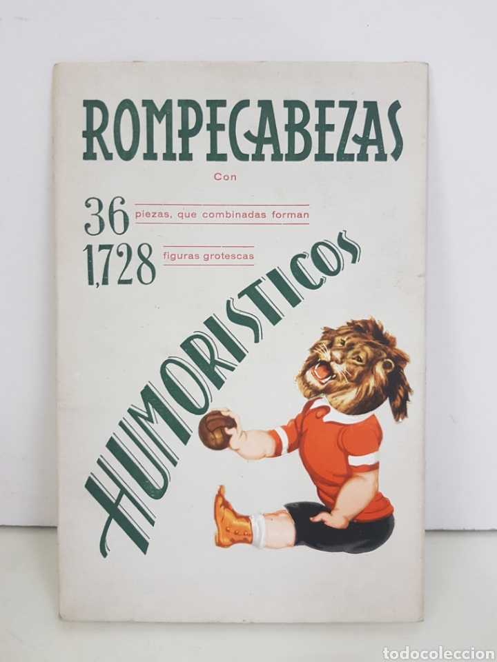ROMPECABEZAS HUMORÍSTICOS BARCELONA EDICIONES BARSAL (Coleccionismo - Recortables - Animales)