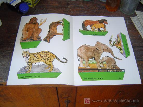 Coleccionismo recortables: Recortable ZOO. - Foto 2