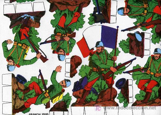Coleccionismo recortables: RECORTABLE    FRANCIA 1.919 - Foto 1