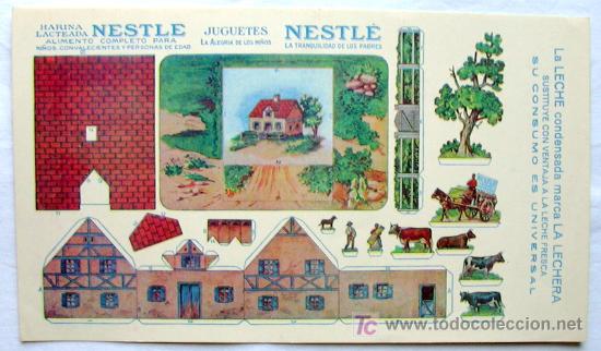 Coleccionismo recortables: Recortables - Juguetes NESTLE - Foto 1