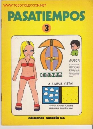 Coleccionismo recortables: RECORTABLES Y PASATIEMPOS - Foto 1