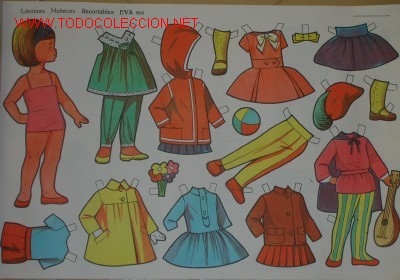 Coleccionismo recortables: L&Aacute;MINA DE RECORTABLES EVA - Foto 1