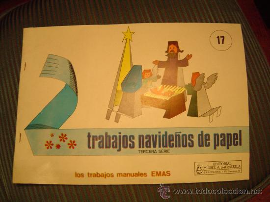 Coleccionismo recortables: Trabajos navide&ntilde;os de papel - Foto 1