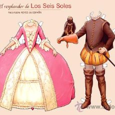 Coleccionismo Recortables: EL RESPLANDOR DE LOS SEIS SOLES - RECORTABLES REYES DE ESPAÑA - NUEVO PRECINTADO. Lote 27836682