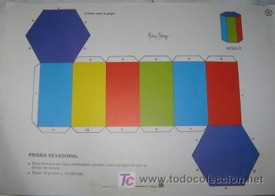 Coleccionismo recortables: PRISMA HEXAGONAL, N&ordm; 20 DE LA SERIE, DE ED. ROMA - Foto 1