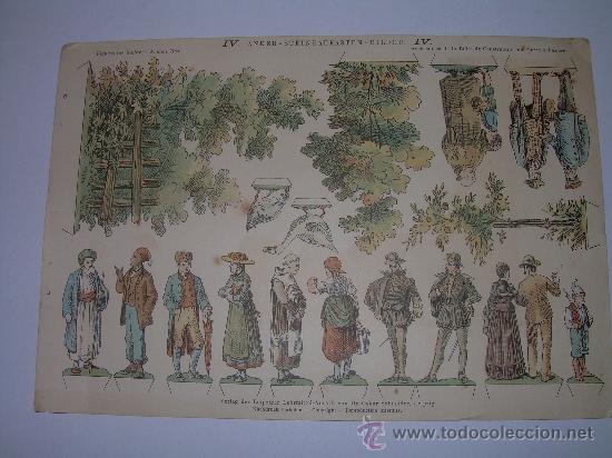 Coleccionismo recortables: ANTIGUO RECORTABLE - Foto 1