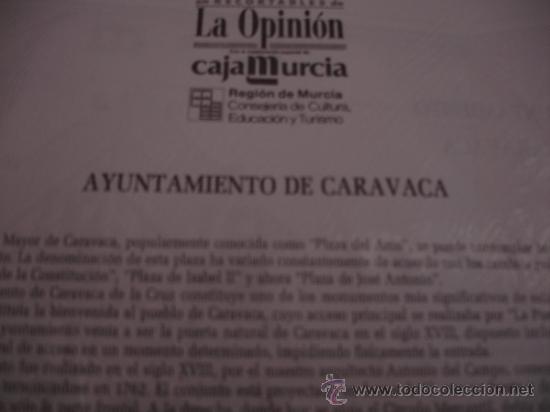 Coleccionismo recortables: AYUNTAMIENTO DE CARAVACA - Foto 1
