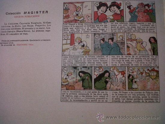Coleccionismo recortables: RECORTABLE LA CENICIENTA-EDICIONES TBO - Foto 2