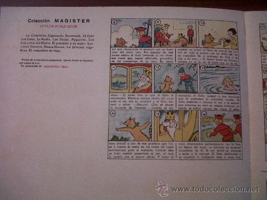 Coleccionismo recortables: RECORTABLE EL GATO CON BOTAS-EDICIONES TBO - Foto 2