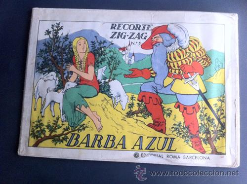 Coleccionismo recortables: ZIG-ZAG BARBAZUL - Foto 1