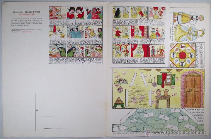 Coleccionismo recortables: RECORTABLE DE CUENTO INFANTIL , LA CENICIENTA , EDICIONES TBO - Foto 2