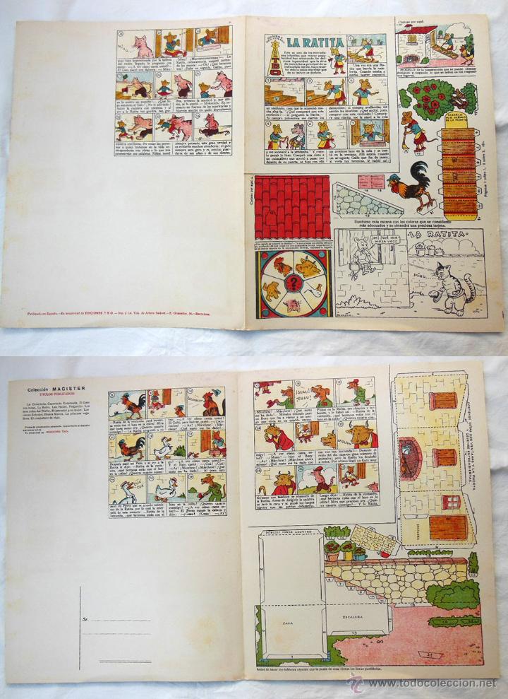 Coleccionismo recortables: Antiguo Recortable : LA CENICIENTA. TBO - Foto 1