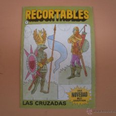 Coleccionismo Recortables: RECORTABLE AÑOS 80 DE BRUGUERA TEMA LAS CRUZADAS. Lote 54020435