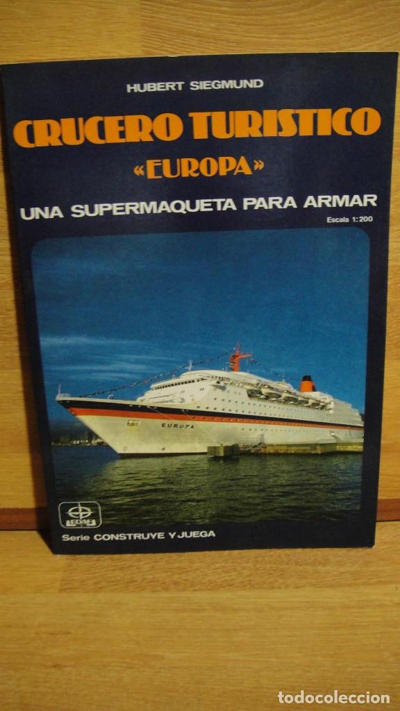 Coleccionismo Recortables: crucero turistico europa - recortable edaf - Foto 1 - 62307848