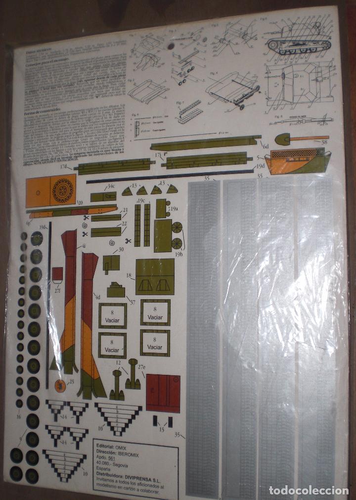 Coleccionismo recortables: Recortable tanque polaco TKS - Foto 2