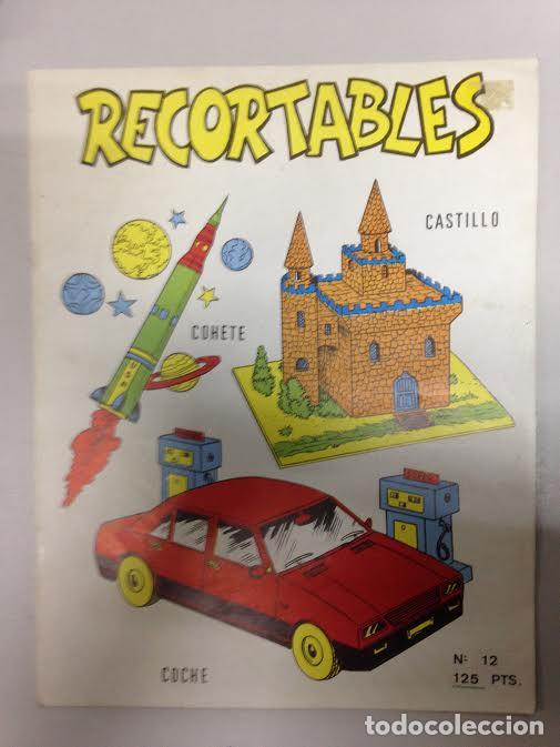 Coleccionismo recortables: RECORTABLES - COHETE - CASTILLO - COCHE - Foto 1