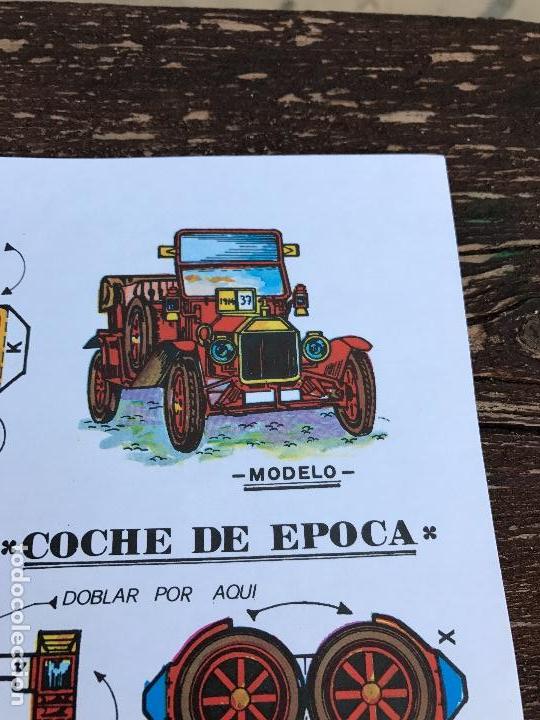 Coleccionismo recortables: Recortables, coche epoca - Foto 3