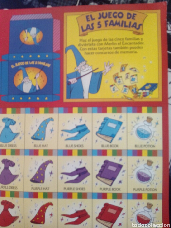 Coleccionismo recortables: Lote 2 RECORTABLE MAGIC ENGLISH. - Foto 1