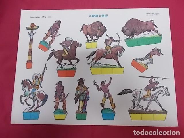 Coleccionismo recortables: INDIOS. N&ordm; 1108. RECORTABLES EVA. - Foto 1