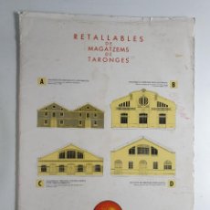 Colecionismo Recortáveis: RECORTABLE CUATRO ALMACENES DE NARANJAS. RESERVADO. Lote 170180704