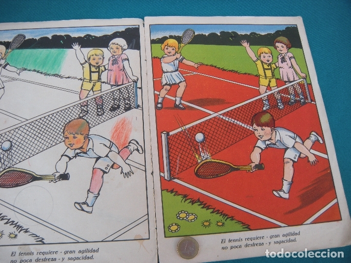 Coleccionismo recortables: RECREATE Y PINTA DEPORTES - Foto 4