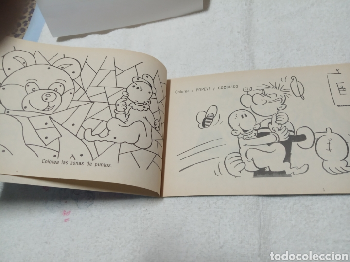Coleccionismo recortables: Popeye bloque color - Foto 3