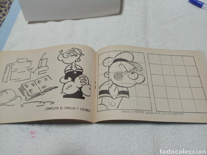 Coleccionismo recortables: Popeye bloque color - Foto 7