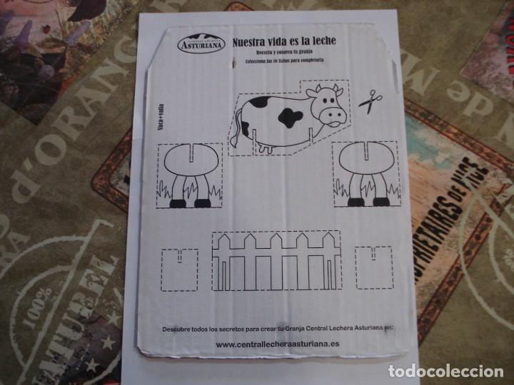 Coleccionismo recortables: RECORTABLE LECHE ASTURIANA - Foto 1