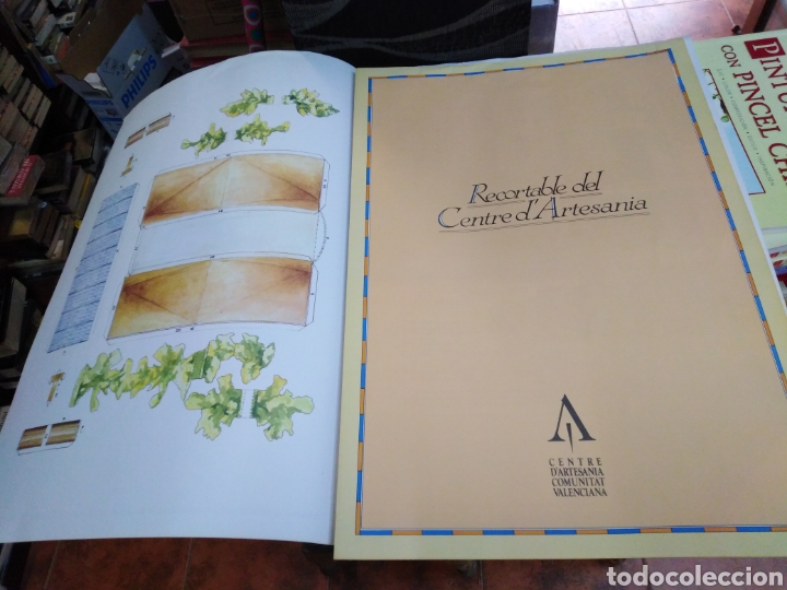 Coleccionismo recortables: Recortable del centre dartesania del centro de Valencia - Foto 2