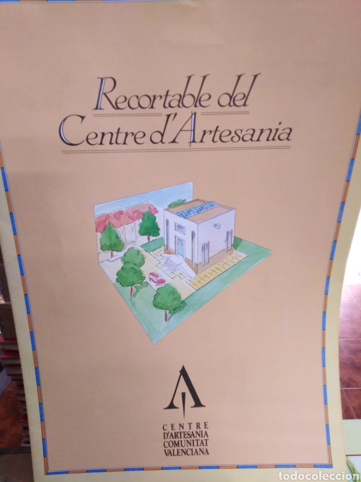 Coleccionismo recortables: Recortable del centre dartesania del centro de Valencia - Foto 1
